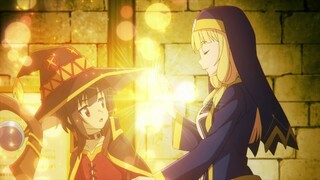 Megumin Rushes to  Help Yunyun | Konosuba An Explosion on This Wonderful World Ep12 Final.