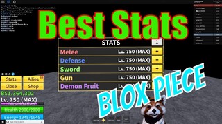 Hướng Dẫn Nâng Bảng Stats Mạnh Nhất Blox Piece - Best Stats In Blox Piece