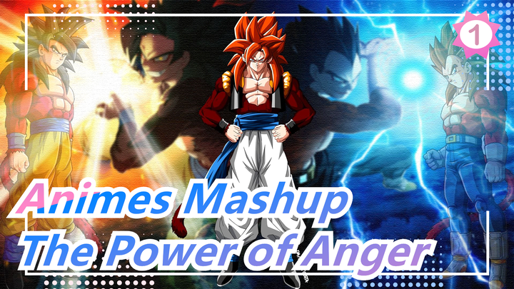 The Power of Anger | Dragon Ball | Fights in Animes13 | Animes Mashup_1
