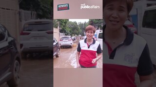 Marikina, nalubog sa putik matapos bahain dahil sa Bagyong #CarinaPH #shorts | Reporter’s Notebook