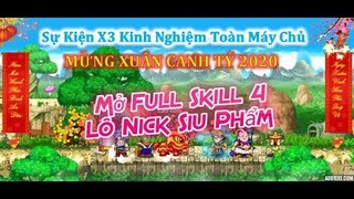 Ngọc Rồng Online - Cập Nhật Sk x3 Kinh Nghiệm...Mở Full Skill 4 Đệ Tử Các Siêu Phẩm Huyền Thoại !