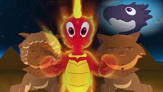 喜羊羊与灰太狼：电影系列我方的巅峰战力，小神龙五大元素变身！