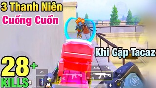 [PUBG Mobile] Móc Lốp 3 Thanh Niên Thủ Trường Học | Cả Team Rối Loạn Với TACAZ