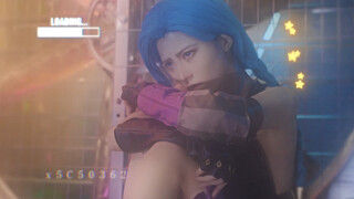 【4K】บังบัง สวัสดีปีใหม่! ｜การต่อสู้ของเมืองแฝด Jinx cos