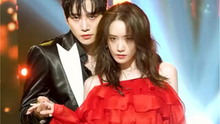 Lin Yoona nhảy múa đầy nhiệt huyết trong bộ trang phục màu đỏ.