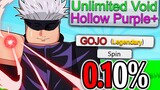 I Unlocked GOJO’S 0.1% Ultimate Powers - Roblox