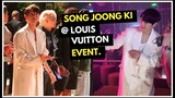 Song Joong ki attended Louis Vuitton event in Hong kong