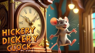 Hickery Dickery Clock 🕰️ | Fun Tick-Tock Song for Kids