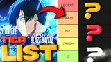 BLUELOCK BLAZE BATTLE TIER LIST!!! (best units & support cards!!!)