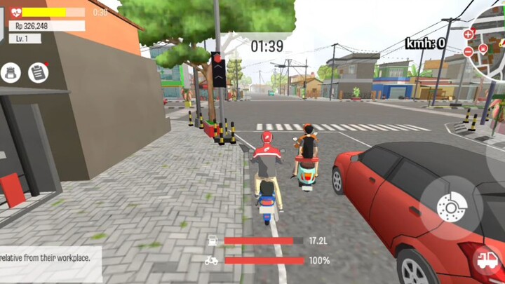 Anterin temen ke tempat kerja