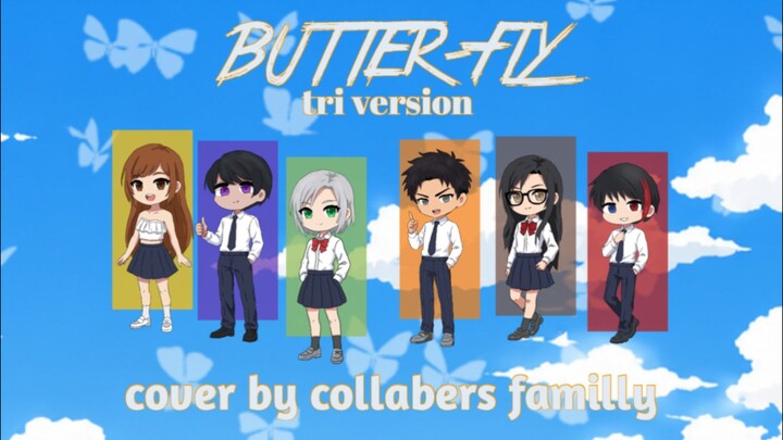 [Butter-fly tri version] cover opening digimon adventure by collabers family