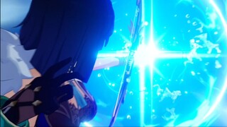 The final battle of the layered rock abyss, Yelan debuts, water system bow