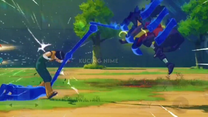 LAWAK ROCK LEE ERA BORUTO LEMAH BANGET LAWAN SATU LENGAN SUSANOO MADARA EDO