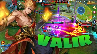 INSANE DAMAGE VALIR - MOBILE LEGENDS