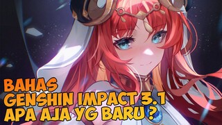 Bagian Sumeru yg Bakal RIlis, Spiral Abbys 3.1 & Weapon Gratis R5 Genshin Impact