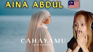 AINA ABDUL - CahayaMu (Official MV) || Reaction