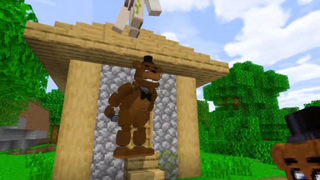 NẾU THẮNG TÊ TÊ SỞ HỮU TẤT CẢ SỨC MẠNH CỦA GẤU CÁO GÀ TRONG Five Nights at Fredd