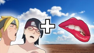 Naruto character kiss