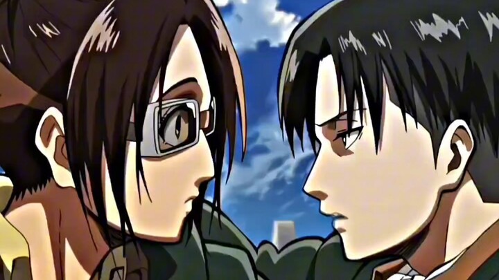 "Hanji risked her life to protect the captain's life, and the captain gave his heart to Hanji for th