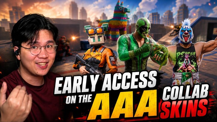 🔥UPCOMING COLLABORATION SKINS EARLY ACCESS 🔥