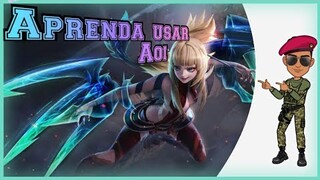 Dicas e gameplay de como jogar com a nova heroína do aov ( Aoi ) - moba - arena of valor