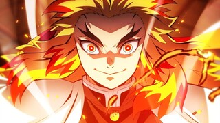 Viêm Trụ Rengoku Xài Sức Mạnh Hơi Thở Lửa Tiêu Diệt Quỷ Akaza - Demon Slayer Kimetsu no Yaiba Tập 20