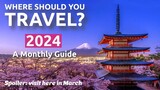 Places You MUST Travel To! A Monthly Guide | Travel Destinations 2024 | 4k