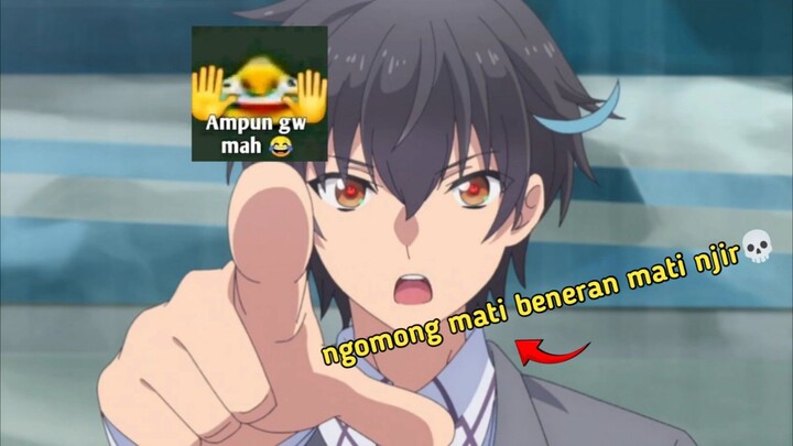 mc anime ini ngomong mati doang ke lawan nya malah mati beneran njir💀