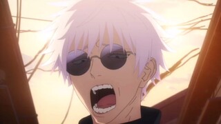 "Fushiguro Megumi is exactly like his father. Gojo Satoru can no longer hold back~"