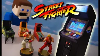 Street Fighter 2 Champion Edition Tabletop Arcade & Boardwalk Arcade Cabinet Unboxing