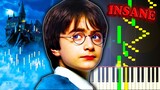 HARRY POTTER THEME (Hedwig's Theme) - Very Hard Piano Tutorial