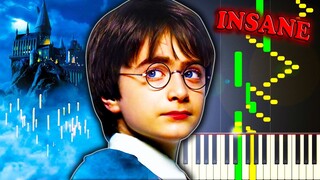 HARRY POTTER THEME (Hedwig's Theme) - Very Hard Piano Tutorial