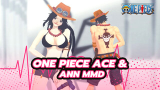 Bị tổn thương bởi mối quan hệ của chúng ta? |  One Piece Ace & Ann MMD