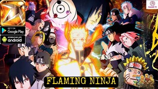 Flaming Ninja Gameplay - Naruto RPG Game Android Apk