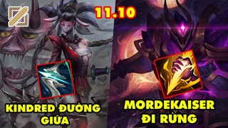 TOP 7 kiểu build DỊ HỢM nhưng siêu bá đạo trong LMHT 11.10: Kindred Đường Giữa, Mordekaiser đi rừng