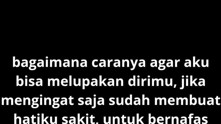 melupakan hal yg sulit