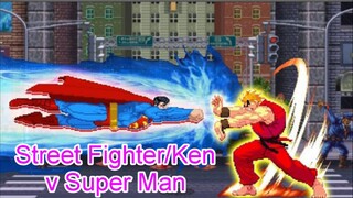 Street Fighter_Ken v Super man