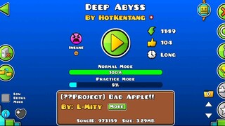 Bad Apple but its actually sad | Geometry Dash