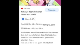 koharu Pokemon