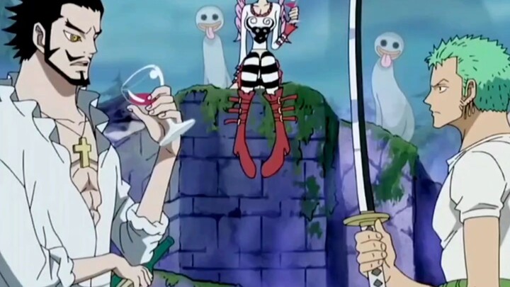 Zoro recalled the black sword that Hawkeye taught him and wrapped it around the world, chopping off 
