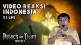 DEKLARASI PERAAAANNGG!!!!!! - Attack on Titan Reaction Indonesia | Season 4 Episode 5