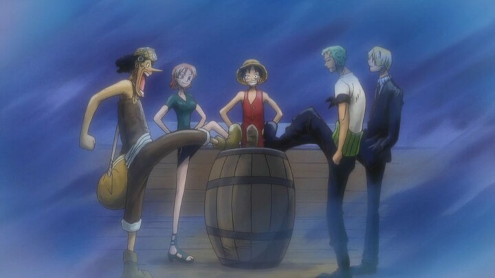 Luffy: Have you seen our reindeer-like tanuki?