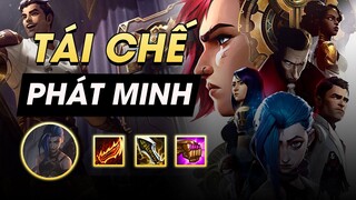 TÁI CHẾ - NHÀ PHÁT MINH: KHI JINX VÀ JAYCE CÙNG CHIẾN TUYẾN | ĐTCL THỜI ĐẠI CÔNG NGHỆ