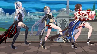 【崩坏3MMD/动作配布】全 员 恶 人（李普西大夫走路）