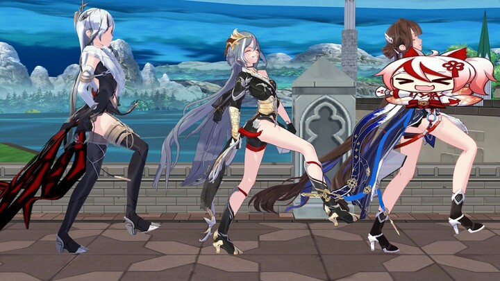 [Honkai Impact 3MMD/Action Distribution] All villains (Dr. Lipsey walks)