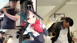[Kaguya-sama Sax & Flute] "Daddy Daddy Do" Mời các bạn cùng thưởng thức những bước nhảy thần kỳ của 