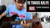 10 Tunog Kalye 90s Hit OPM Songs ( Pinoy Bands )