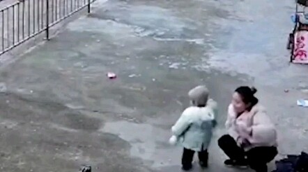 The soldier husband was video-chatting just a second ago, then quietly slipped home the next. His wi