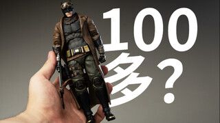 居然100多？泛乐沙漠蝙蝠侠 FONDJOY圆野文化 DC漫画超级英雄 噩梦蝙蝠侠 1/9 正义黎明可动手办模型可动兵人玩具 非测评纯分享