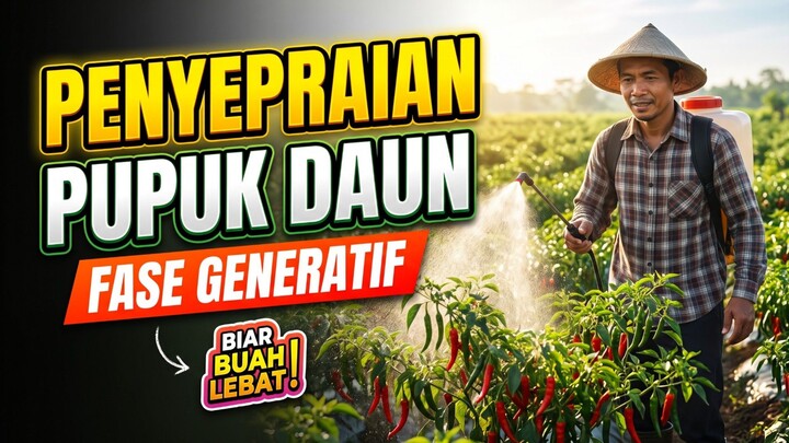 Pengaplikasian Pupuk Daun